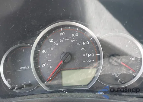 2012 Toyota Yaris Le из США, поврежденный, VIN JTDKTUD37CD526960